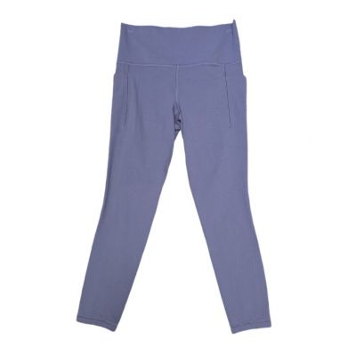 Athleta Womens Salutation Stash Pocket II 7/8 Tight Leggings Size Small Lavender